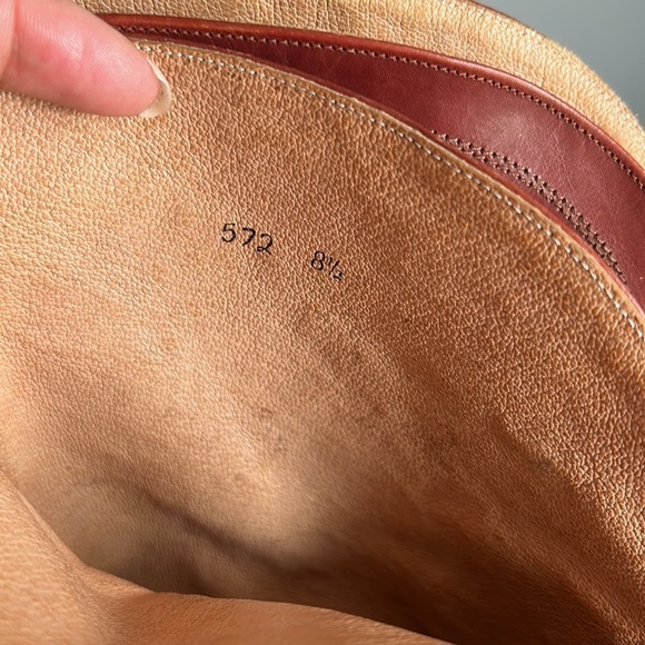 Vintage Leather Mid Height Ankle Boots - Picture 9 of 14